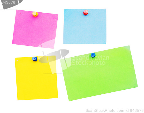 Image of empty notes