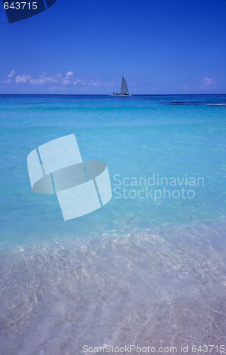 Image of Blue lagoon - Bayahibe beach  - Dominican republic