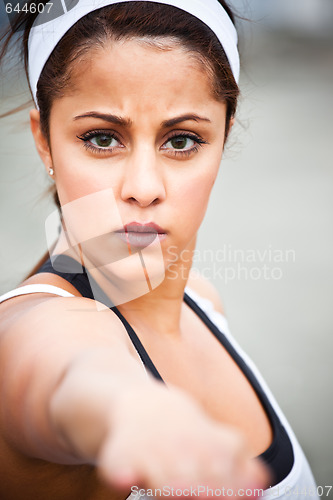 Image of Sporty woman