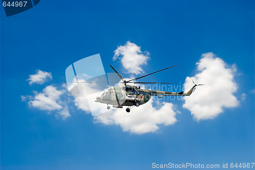 Image of The helicopter