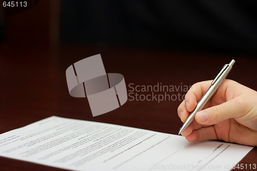 Image of Contract