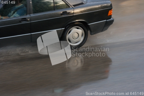 Image of Wet road