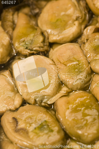 Image of smoked oysters in tin can