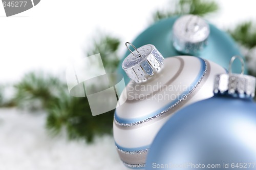 Image of Christmas ornaments