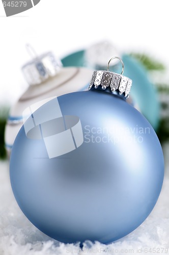 Image of Christmas ornaments