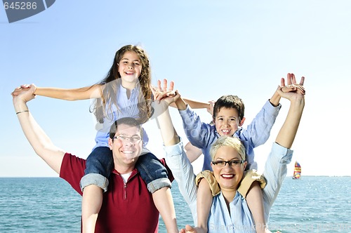 Image of Happy family fun