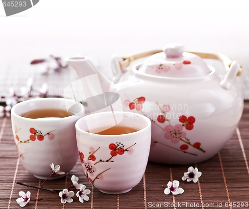 Image of Green tea set