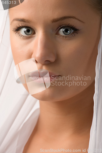 Image of young woman portrait