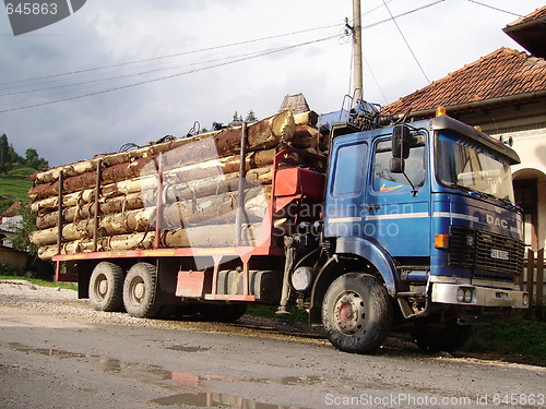 Image of Wood transport