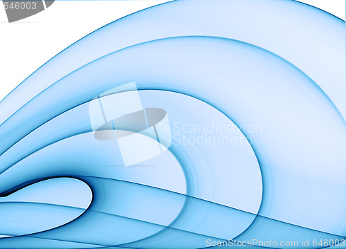 Image of blue abstract background