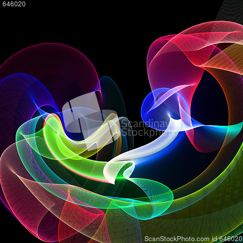 Image of abstract multicolored background