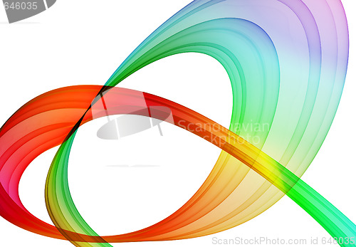 Image of multicolored abstraction