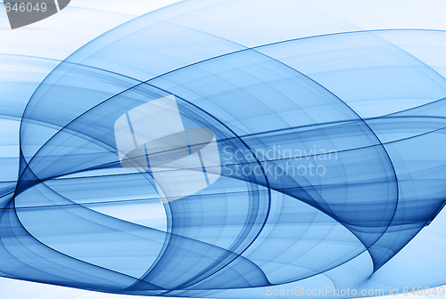 Image of blue abstract background