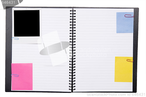 Image of spiral notebook