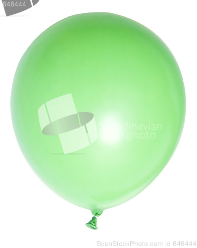 Image of green balloon 