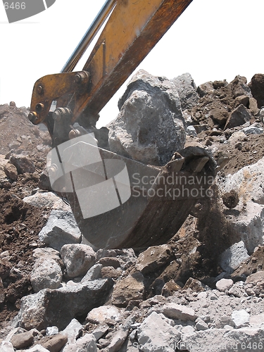 Image of Excavation and Derocking using heavy machinery