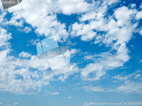 Image of blue sky