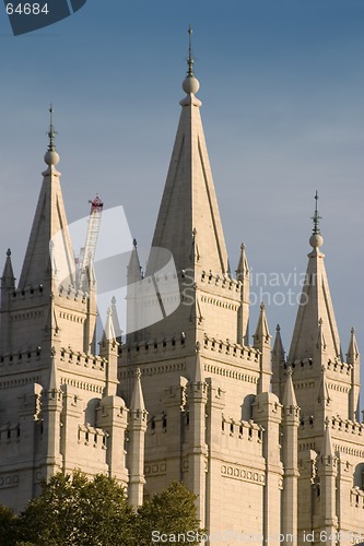 Image of Mormon Temple in Salt Lake City