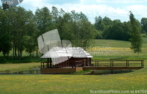 Image of wooden house