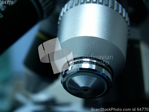 Image of medical, research or science microscope lens