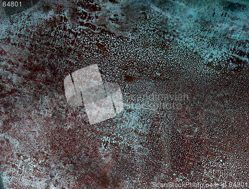 Image of copper plate ,texture