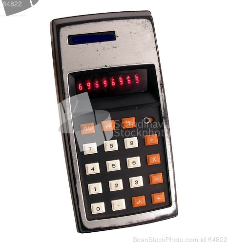 Image of old calculator