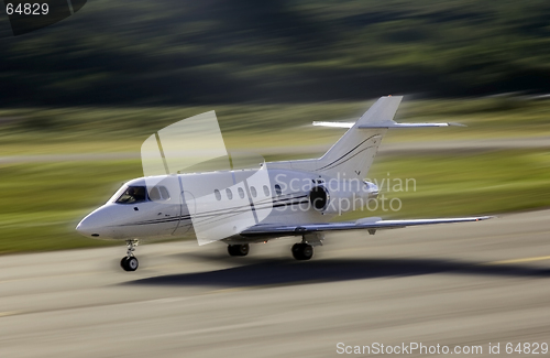 Image of aircraft landing