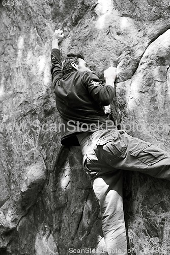 Image of climbing granit