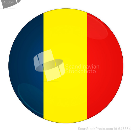 Image of Chad button with flag