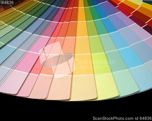 Image of color fan