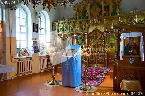 Image of Interior of Orthodox church 