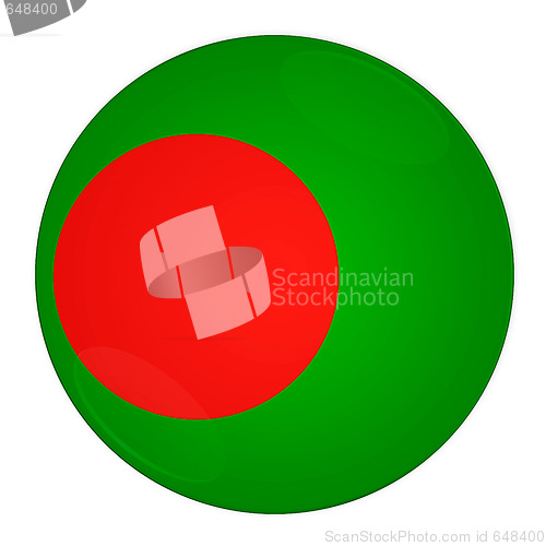 Image of Bangladesh button with flag