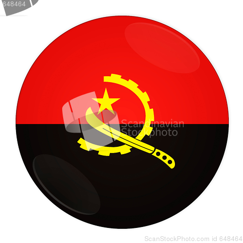 Image of Angola button with flag