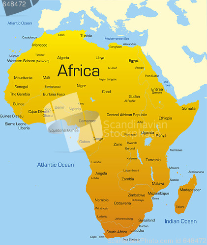 Image of  Africa Map