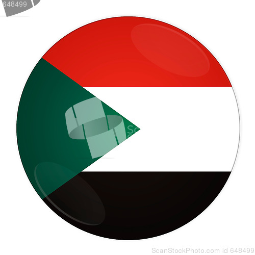 Image of Sudan button with flag