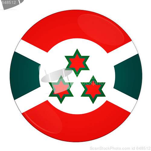 Image of Burundi button with flag