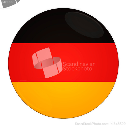 Image of Germany button with flag