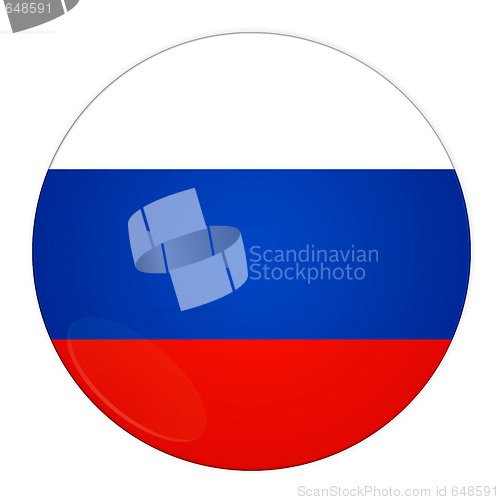 Image of Russia button with flag