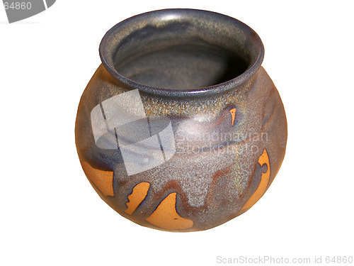 Image of Ceramic Pot (Isolated)