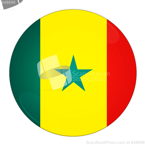 Image of Senegal button with flag