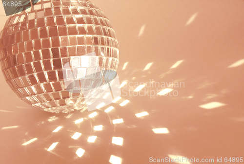 Image of pink disco ball