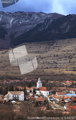 Image of Mountain village-vertical version