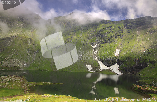 Image of Lake in the mountains