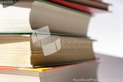 Image of stack of books