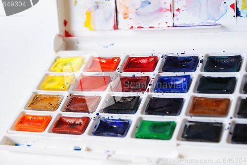 Image of watercolors