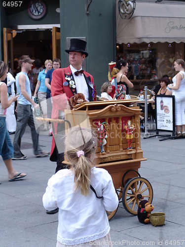 Image of street performer