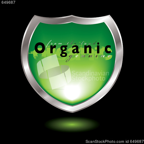 Image of organic shield