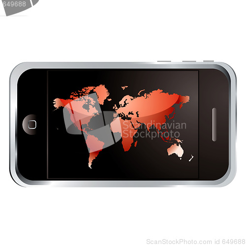 Image of world phone