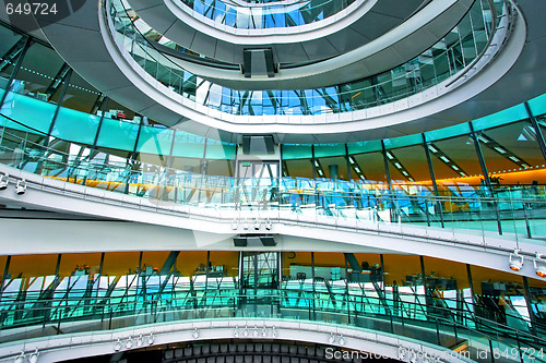 Image of Glass stairway