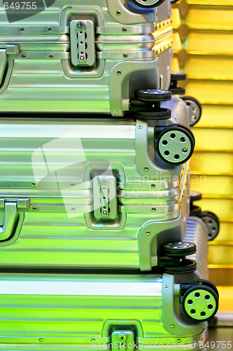 Image of Aluminum suitcases